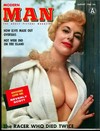 Modern Man August 1960 magazine back issue cover image