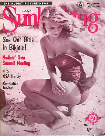 Modern Sunbathing December 1960 magazine back issue Modern Sunbathing magizine back copy Modern Sunbathing December 1960 Adult Magazine Back Issue Published Modern Sunbathing and Hygiene. See Our Girls In Bikinis!.