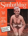 Modern Sunbathing April 1954 magazine back issue cover image