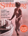 Modern Sunbathing September 1955 magazine back issue cover image