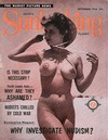 Modern Sunbathing September 1956 magazine back issue cover image