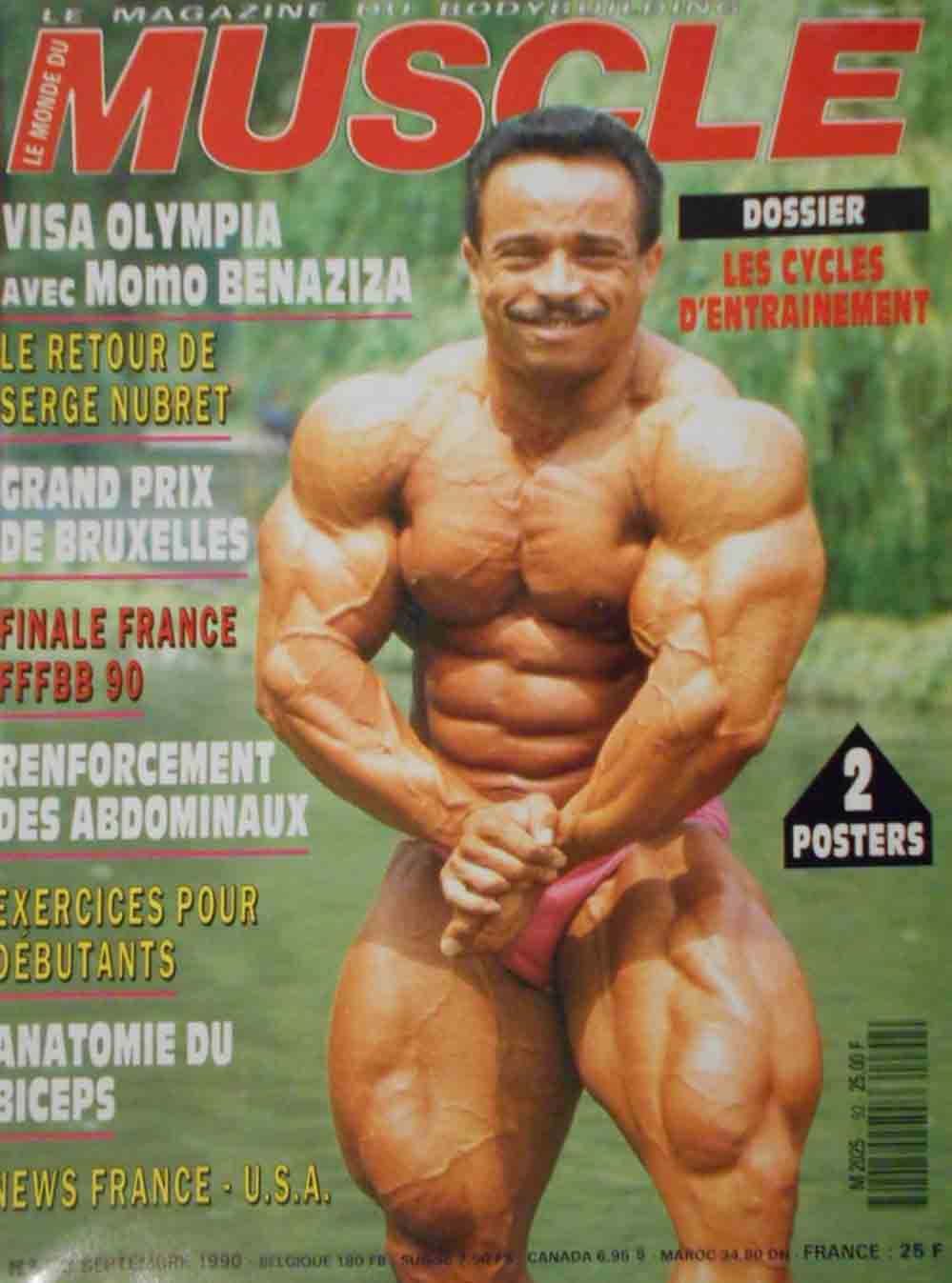 Le Monde du Muscle # 92 magazine back issue Le Monde du Muscle magizine back copy 