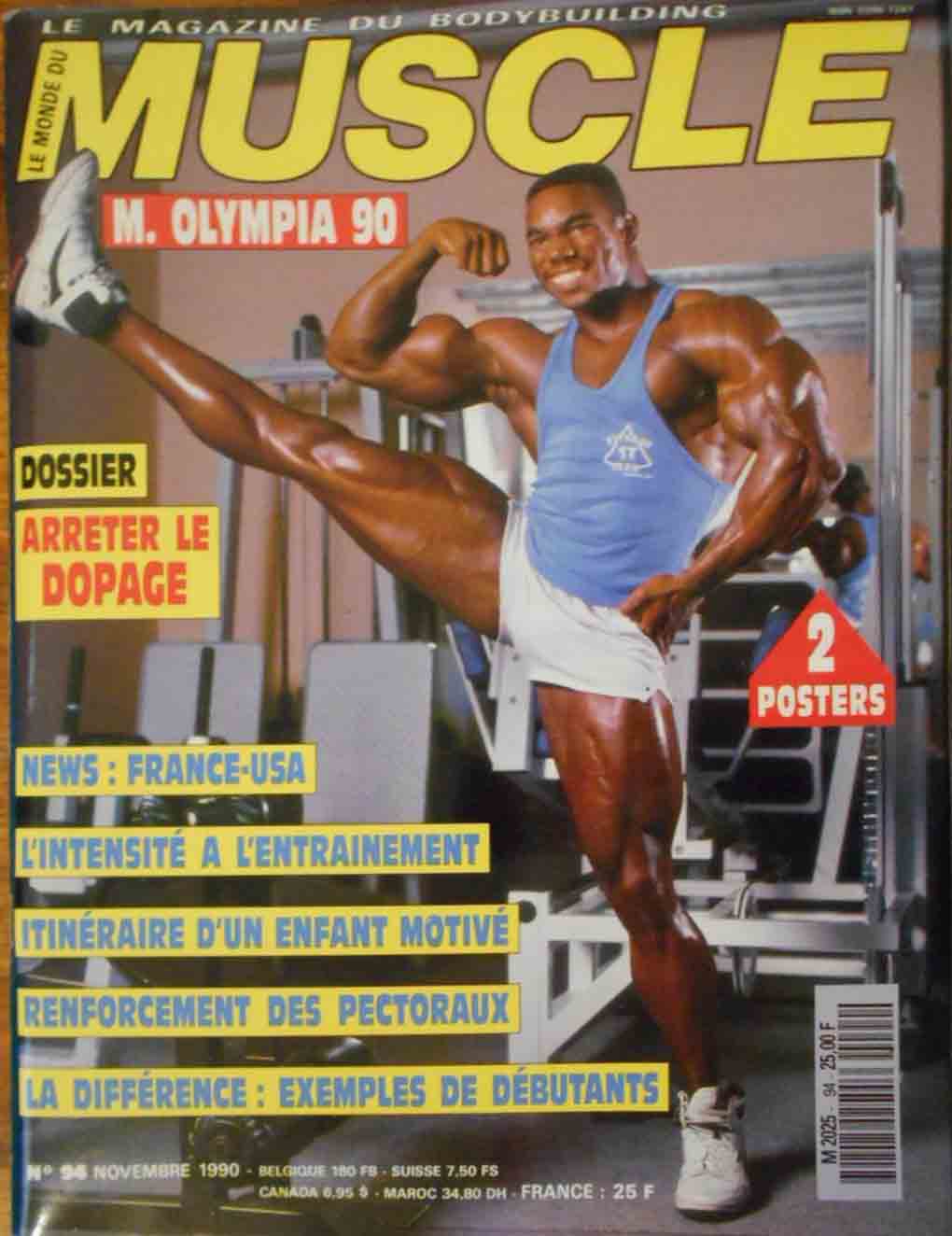Le Monde du Muscle # 94 magazine back issue Le Monde du Muscle magizine back copy 