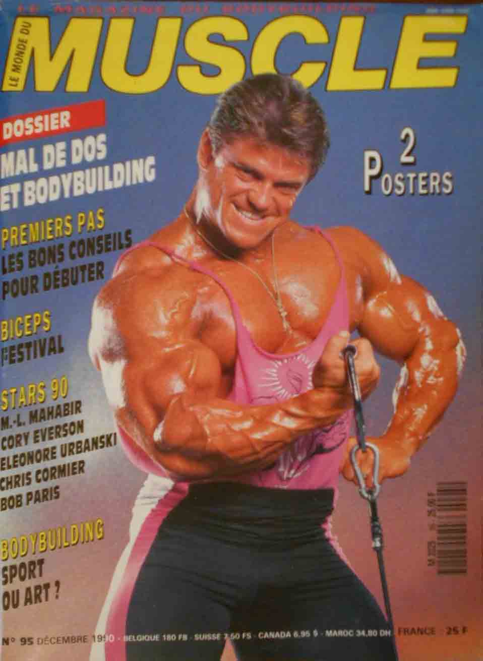Le Monde du Muscle # 95 magazine back issue Le Monde du Muscle magizine back copy 