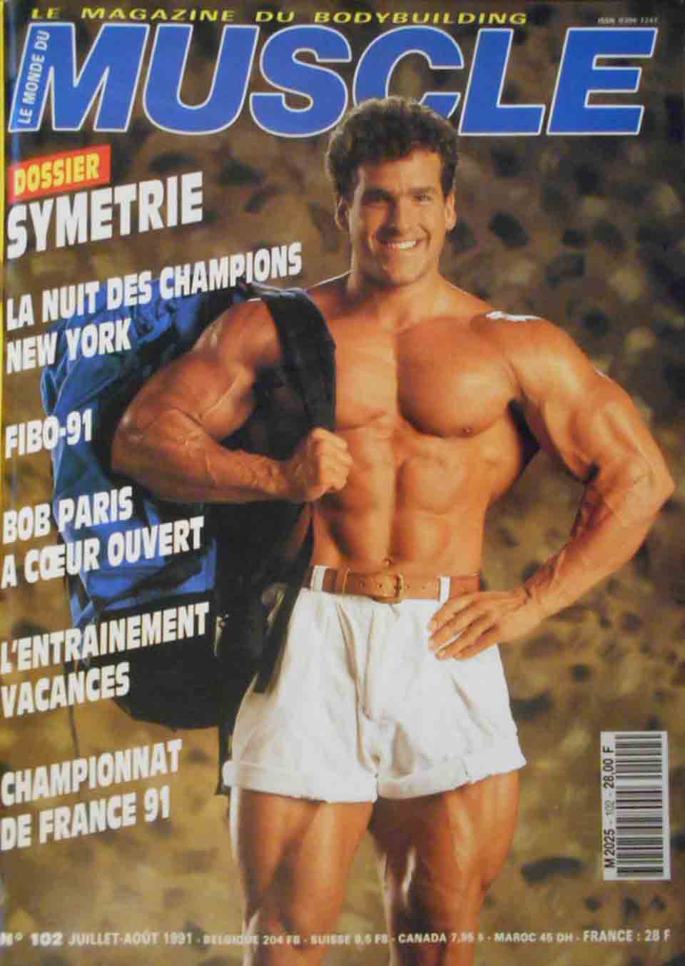 Le Monde du Muscle # 102 magazine back issue Le Monde du Muscle magizine back copy 