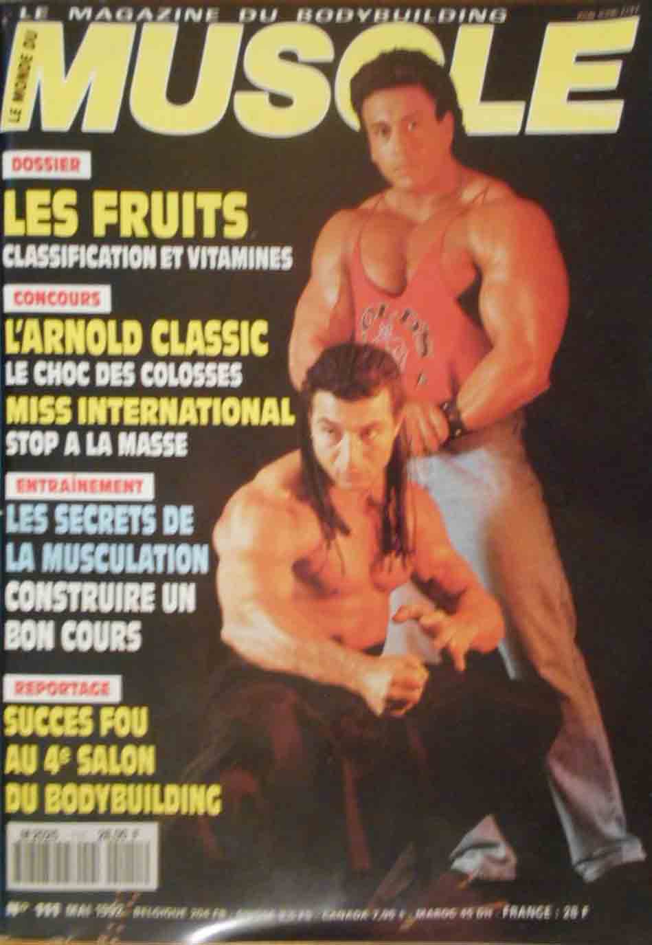 Le Monde du Muscle # 111 magazine back issue Le Monde du Muscle magizine back copy 