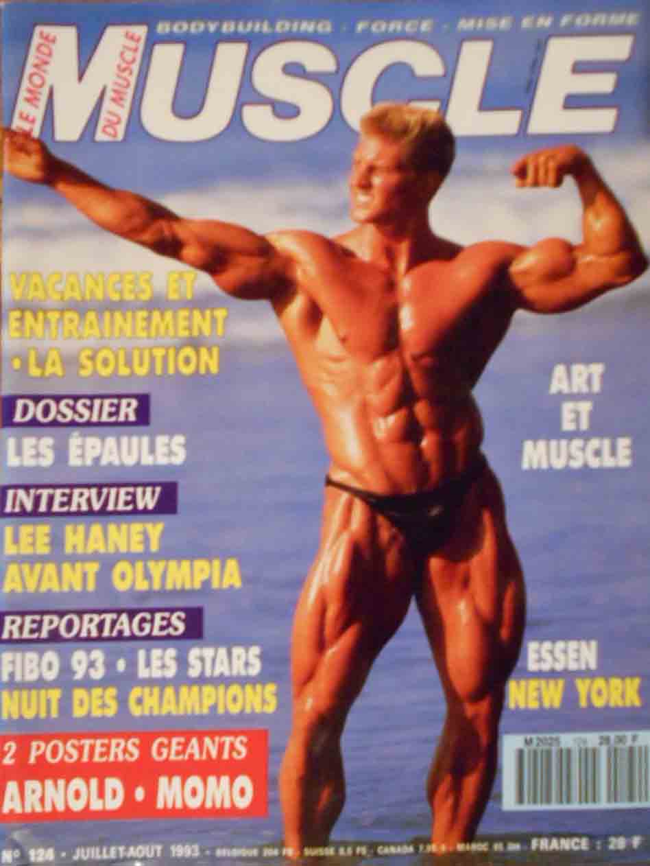 Le Monde du Muscle # 124 magazine back issue Le Monde du Muscle magizine back copy 