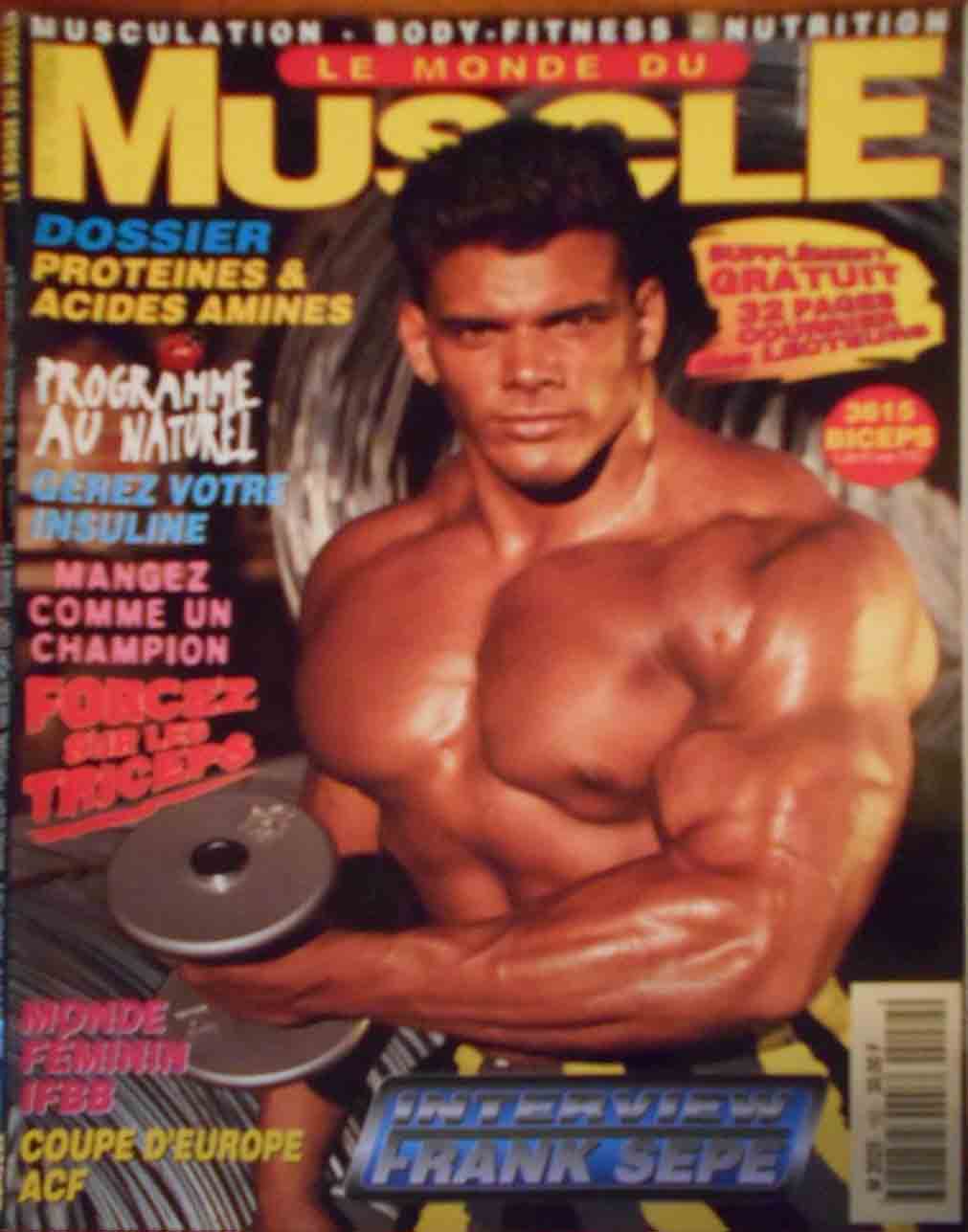 Le Monde du Muscle # 152 magazine back issue Le Monde du Muscle magizine back copy 