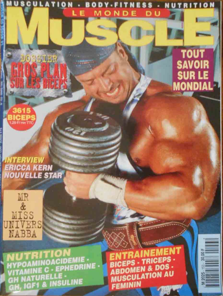 Le Monde du Muscle # 153 magazine back issue Le Monde du Muscle magizine back copy 