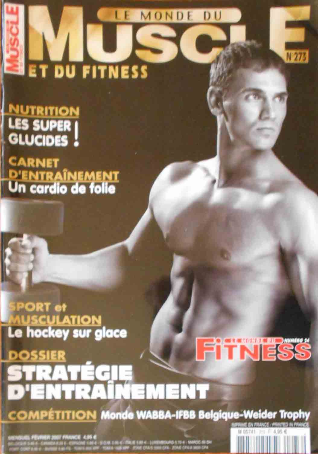Le Monde du Muscle # 273 magazine back issue Le Monde du Muscle magizine back copy 