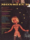 Monsieur April 1962 magazine back issue cover image