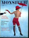 Monsieur October 1962 magazine back issue cover image