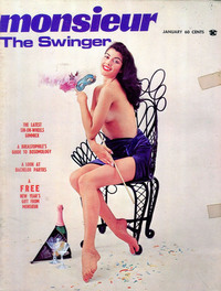 Monsieur January 1967 magazine back issue