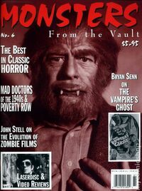 Monsters From the Vault # 6 magazine back issue