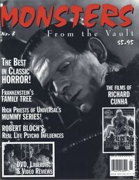 Monsters From the Vault # 8 magazine back issue
