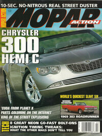 Mopar Action April 2000 magazine back issue