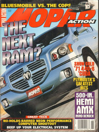 Mopar Action June 2000 magazine back issue