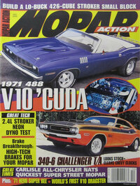 Mopar Action December 2000 magazine back issue