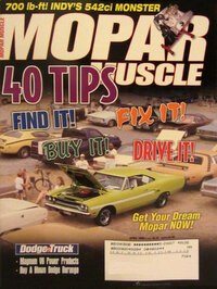 Mopar Muscle April 2000 magazine back issue cover image