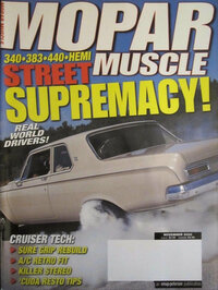 Mopar Muscle November 2000 magazine back issue