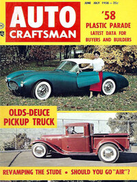 Motorsport # 61, June/July 1958, Auto Craftsman magazine back issue