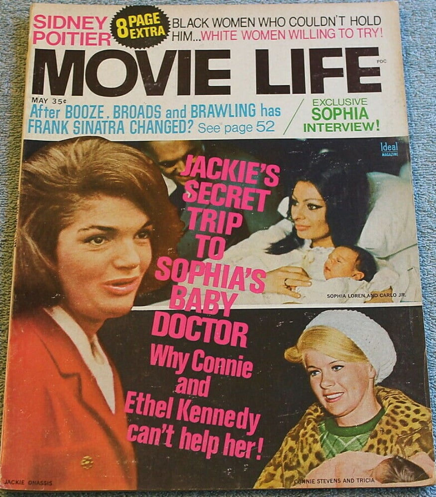 Movie Life May 1969, , Black Women Who Couldnt Hold Him..White Wo