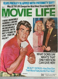 Elvis Presley magazine cover appearance Movie Life December 1970