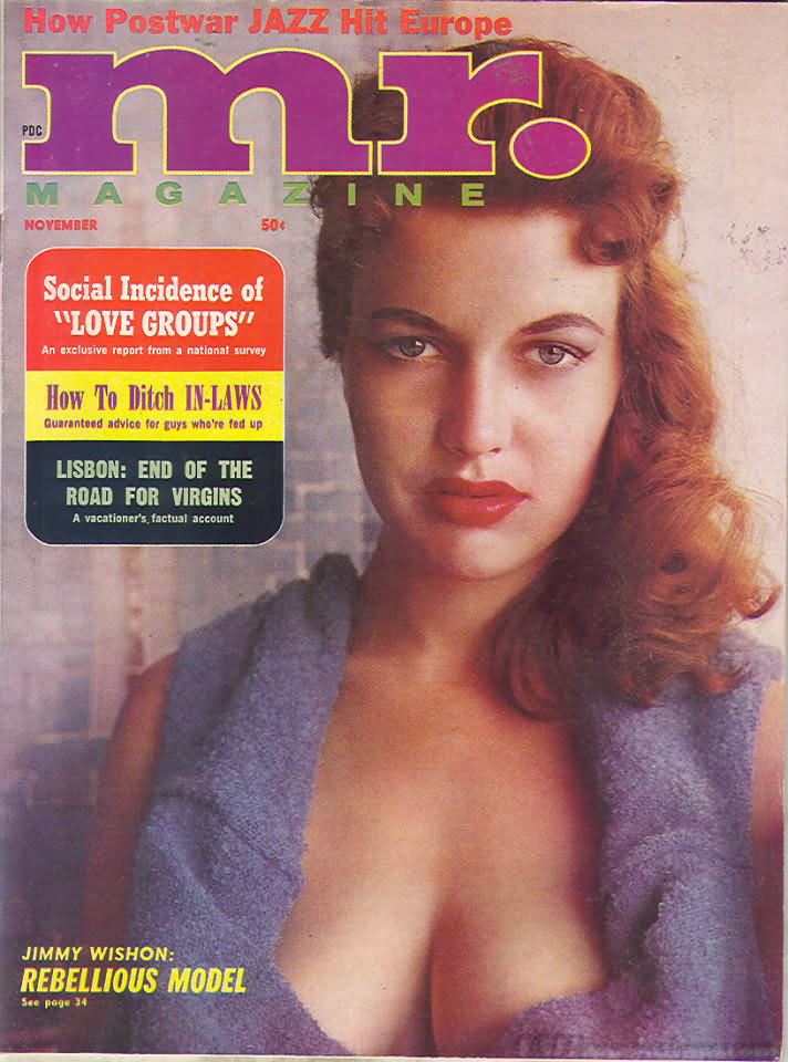 Mr. November 1962 magazine back issue Mr. magizine back copy 