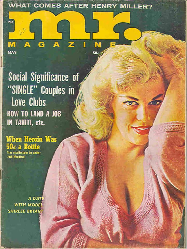 Mr. May 1963 magazine back issue Mr. magizine back copy 