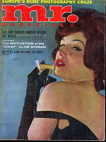 Mr. July 1963 magazine back issue Mr. magizine back copy 