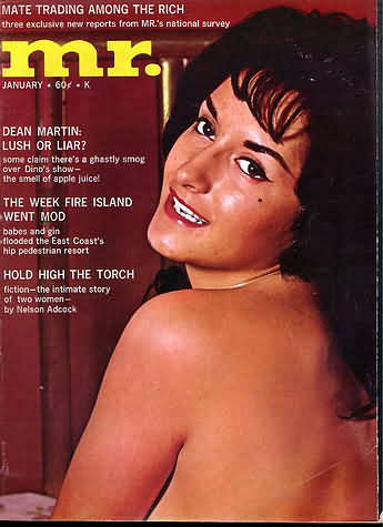 Mr. January 1967 magazine back issue Mr. magizine back copy 