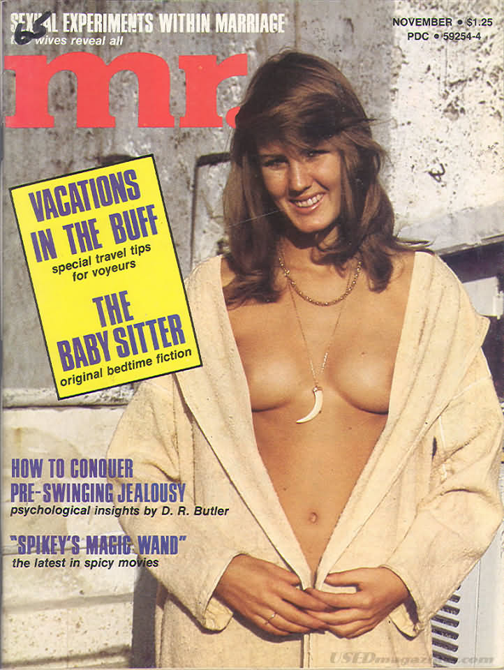 Mr. November 1974 magazine back issue Mr. magizine back copy 