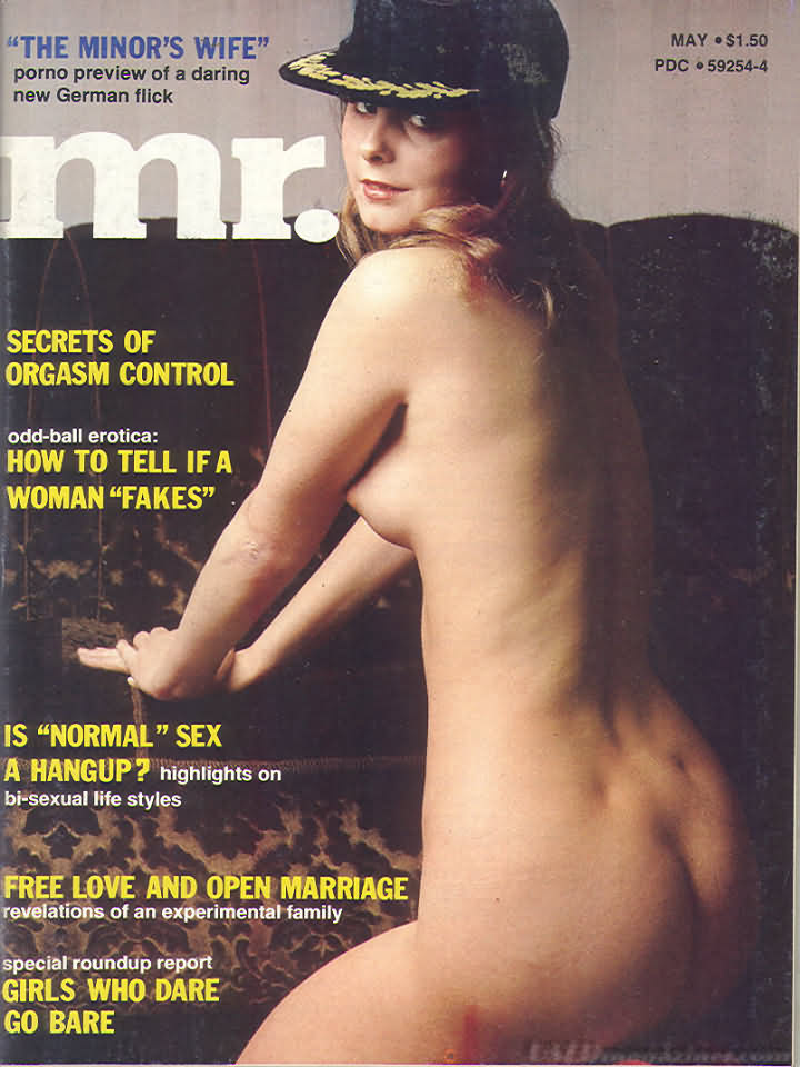 Mr. May 1975 magazine back issue Mr. magizine back copy 