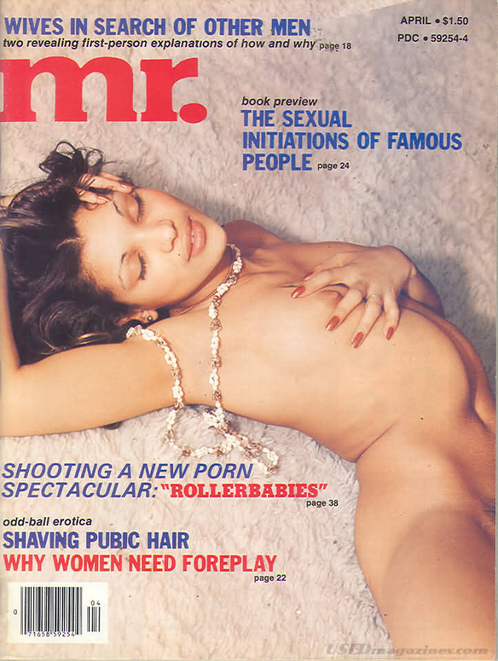 Mr. April 1976 magazine back issue Mr. magizine back copy 