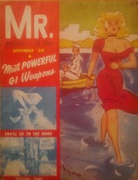 Mr. September 1951 magazine back issue cover image