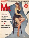 Mr. March 1958 magazine back issue cover image
