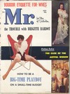 Brigitte Bardot magazine cover appearance Mr. April 1959