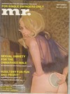 Mr. September 1971 magazine back issue cover image