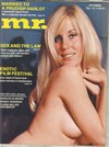 Mr. October 1971 Magazine Back Copies Magizines Mags