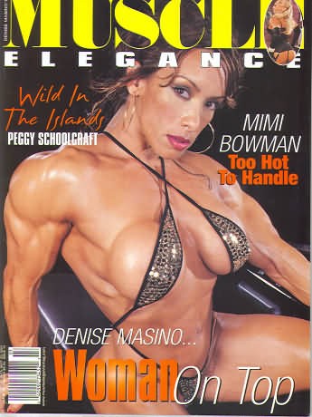 Muscle Elegance # 14 magazine back issue Muscle Elegance magizine back copy 