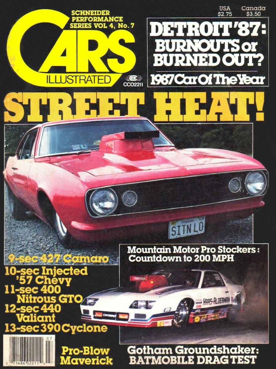 Muscle Cars Vol. 4 # 7,Cars Illustrated magazine back issue Muscle Cars magizine back copy 