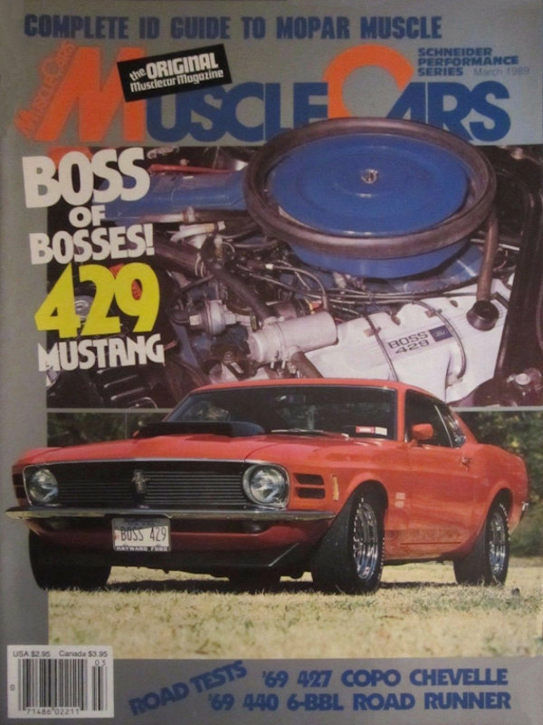 Muscle Cars Vol. 7 # 2 magazine back issue Muscle Cars magizine back copy 