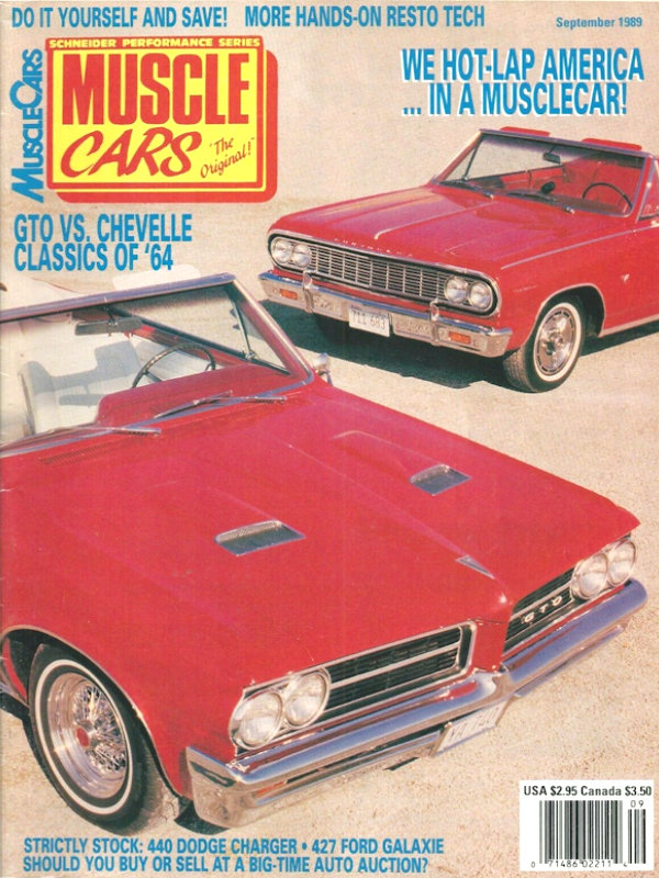 Muscle Cars Vol. 7 # 5 magazine back issue Muscle Cars magizine back copy 
