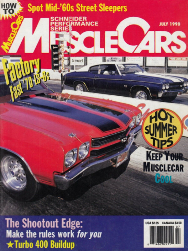 Muscle Cars Vol. 8 # 4 magazine back issue Muscle Cars magizine back copy 