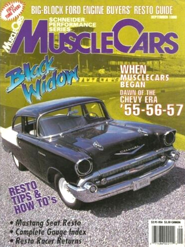 Muscle Cars Vol. 8 # 5 magazine back issue Muscle Cars magizine back copy 