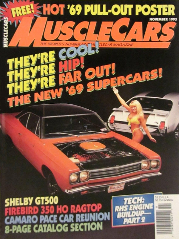 Muscle Cars Vol. 11 # 6 magazine back issue Muscle Cars magizine back copy 
