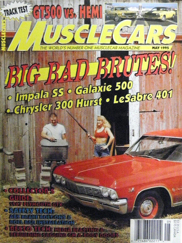 Muscle Cars Vol. 13 # 3 magazine back issue Muscle Cars magizine back copy 