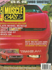 Muscle Cars Vol. 7 # 6 Magazine Back Copies Magizines Mags