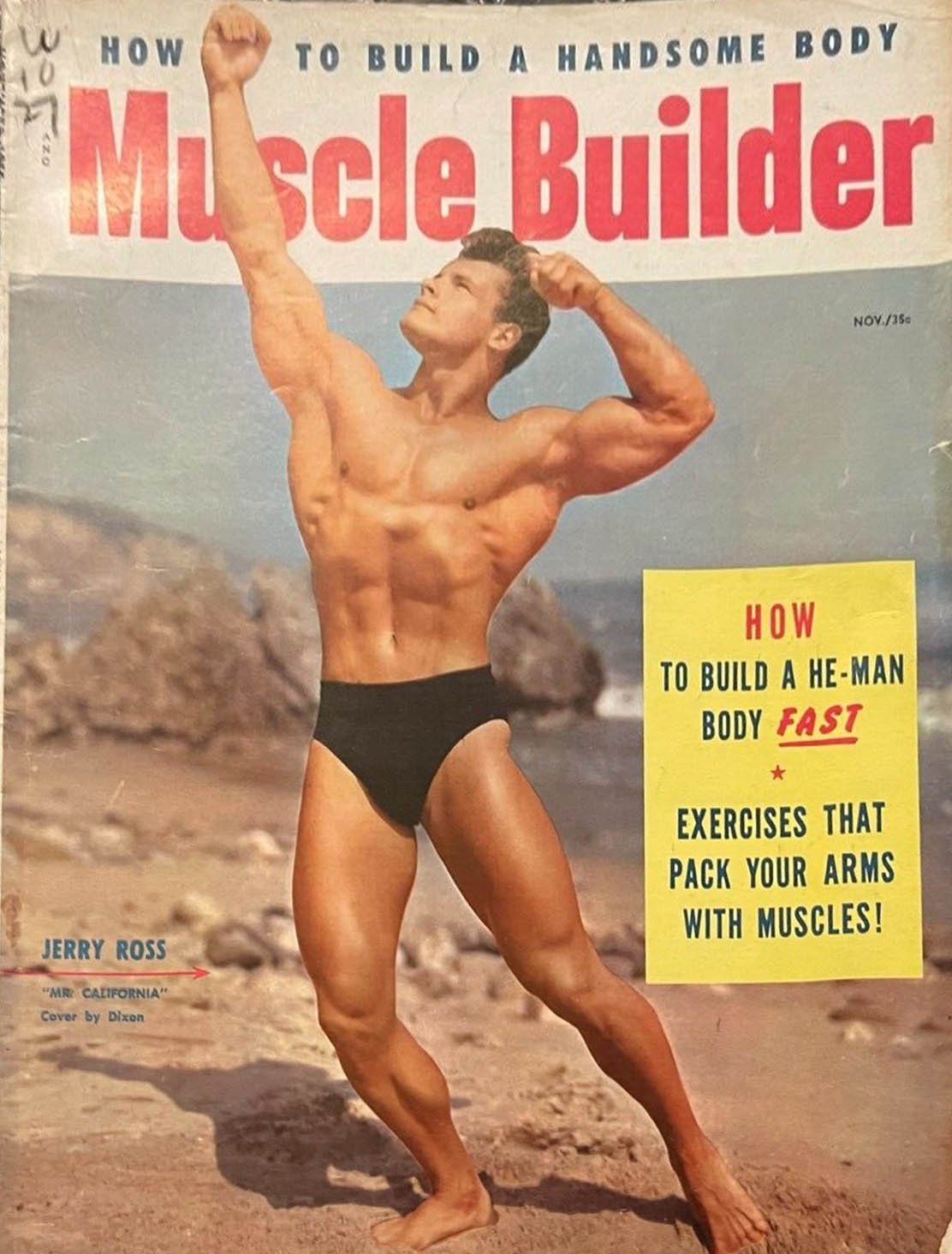 Muscle & Fitness November 1955, Muscle Builder