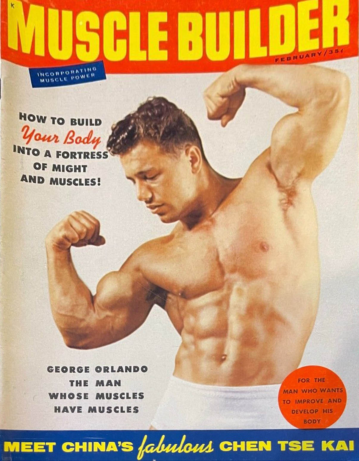 Muscle & Fitness February 1960, Muscle Builder